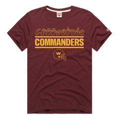Washington Commanders Homage Unisex NFL ASL Collection by Love Sign Tri-Blend T-Shirt - Burgundy T-shirts