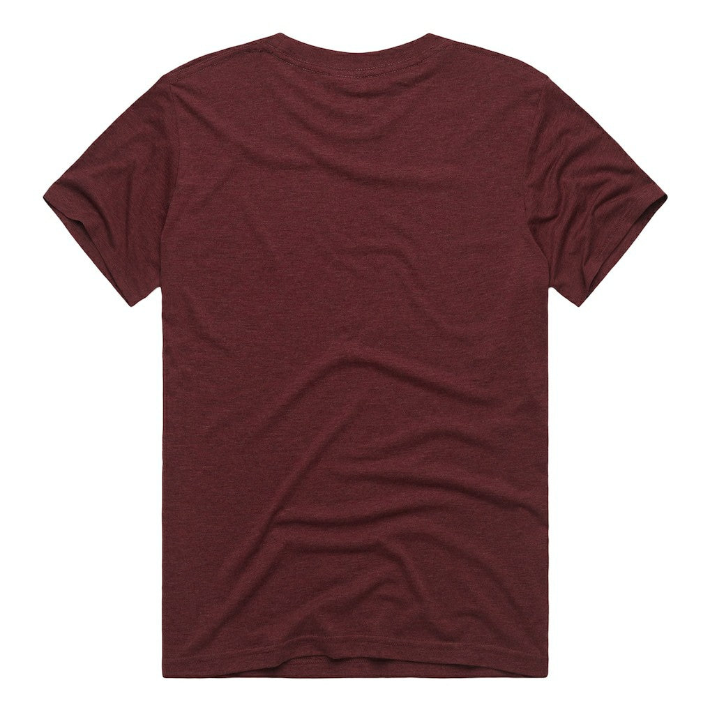 Washington Commanders Homage Unisex NFL ASL Collection by Love Sign Tri-Blend T-Shirt - Burgundy T-shirts