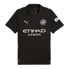 Manchester City 2025/26 Away Replica Custom Jersey Black - Puma outlet