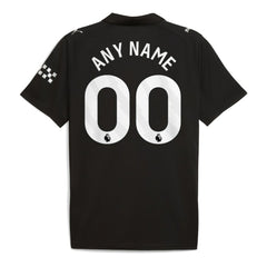 Manchester City 2025/26 Away Replica Custom Jersey Black - Puma outlet