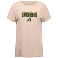 Arizona Diamondbacks Levelwear Women's Influx Protect W T-Shirt - Khaki T-shirts