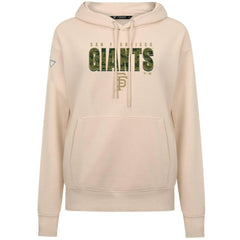 San Francisco Giants Levelwear Women's Adorn Protect W Pullover Hoodie - Khaki Hoodies