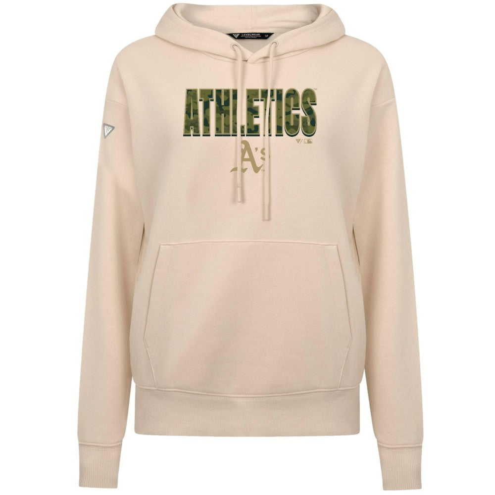 Athletics Levelwear Women's Adorn Protect W Pullover Hoodie - Khaki Hoodies