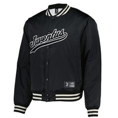 Juventus Collegiate Sateen Full-Snap Jacket Black - Fanatics for sale