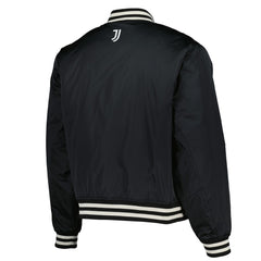 Juventus Collegiate Sateen Full-Snap Jacket Black - Fanatics for sale