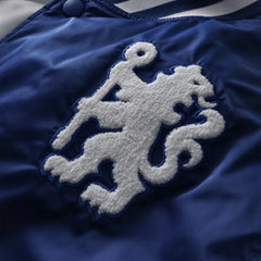 Chelsea Collegiate Sateen Full-Snap Jacket Royal - Fanatics for sale