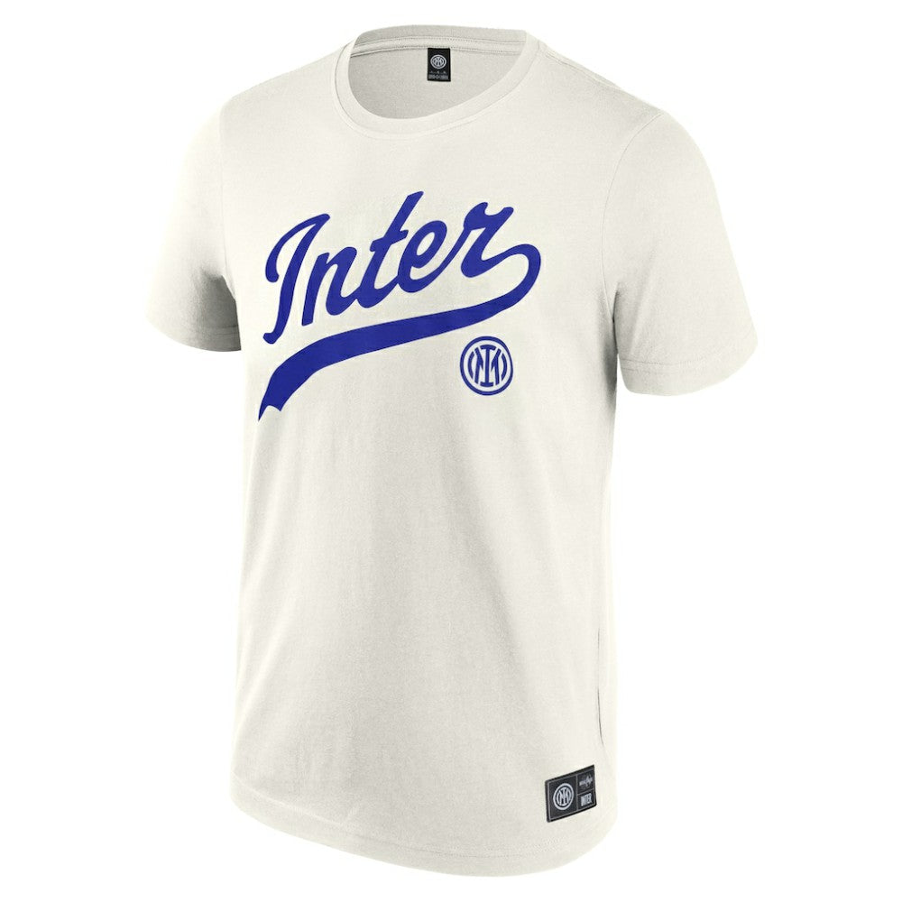 Inter Milan Collegiate T-Shirt Cream - Fanatics on sale