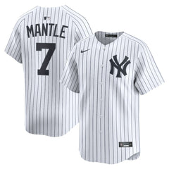 Mickey Mantle New York Yankees Nike Home Limited Player Jersey - White Jerseys