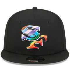 San Francisco 49ers New Era Pride 9FIFTY Snapback Hat - Black Hats