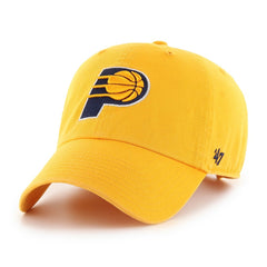 Indiana Pacers '47 Core Logo Clean Up Adjustable Hat Gold - 47 brand