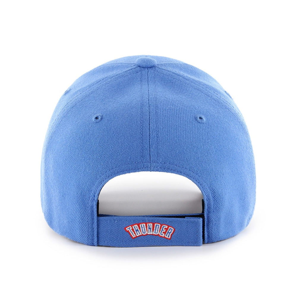 Oklahoma City Thunder '47 Core Logo MVP Adjustable Hat Blue - 47 brand outlet