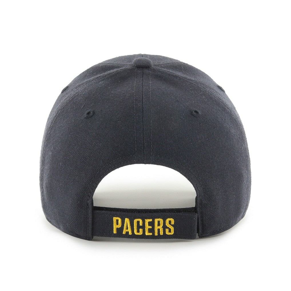 Indiana Pacers '47 Core Logo MVP Adjustable Hat Navy - 47 brand