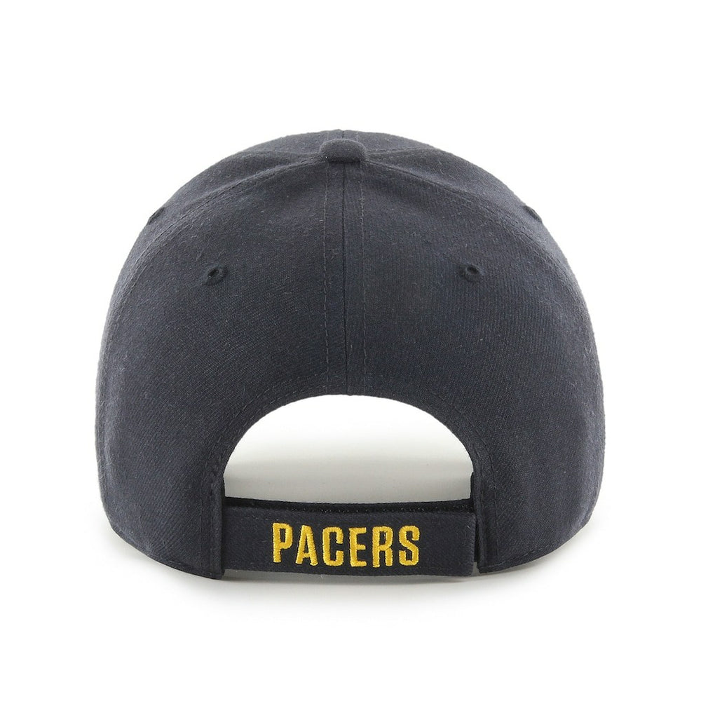 Indiana Pacers '47 Core Logo MVP Adjustable Hat Navy - 47 brand