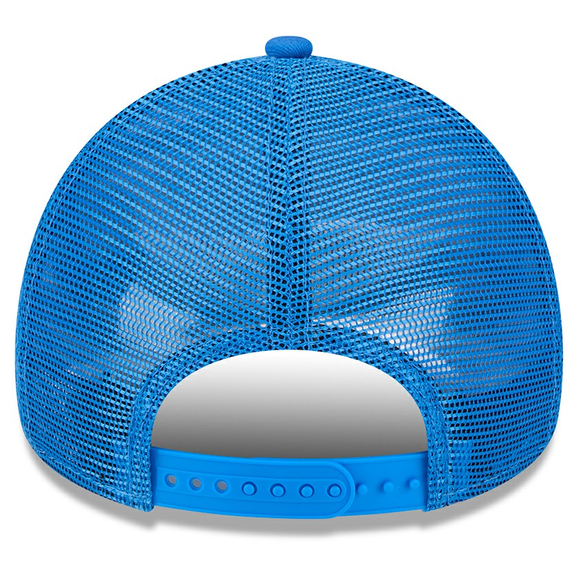 Oklahoma City Thunder Core Logo Foam Front A-Frame 9FORTY Adjustable Trucker Hat Blue - New Era