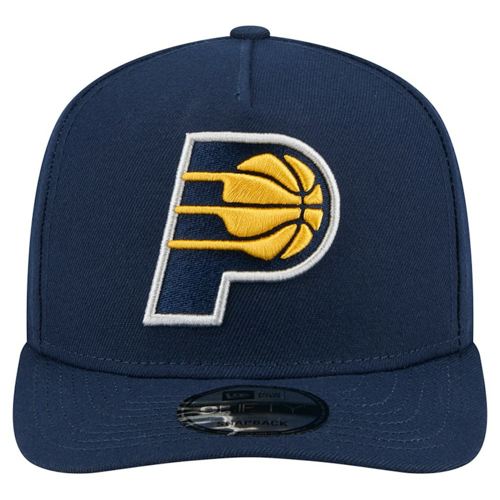 Indiana Pacers Core Logo A-Frame 9FIFTY Snapback Hat Navy - New Era