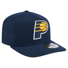 Indiana Pacers Core Logo A-Frame 9FIFTY Snapback Hat Navy - New Era
