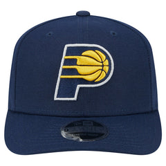 Indiana Pacers Core Logo 9SEVENTY Stretch-Snap Hat Navy - New Era