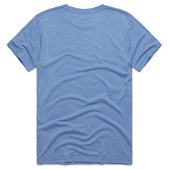 Los Angeles Chargers Homage Youth Charger Power Tri-Blend T-Shirt - Powder Blue T-shirts