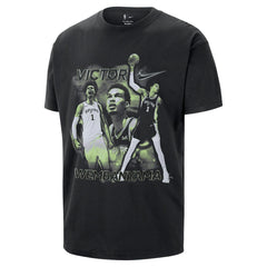 Victor Wembanyama San Antonio Spurs Unisex Athlete T-Shirt Black - Nike