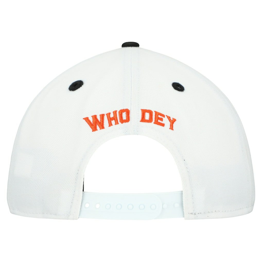 Cincinnati Bengals New Era STREAK Season Ticket Member 9FIFTY A-Frame Snapback Hat - White Hats