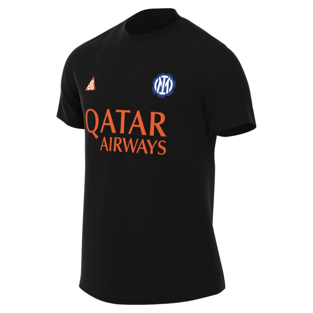 Inter Milan Academy Pro Dri-FIT Pre-Match Top Black - Nike outlet