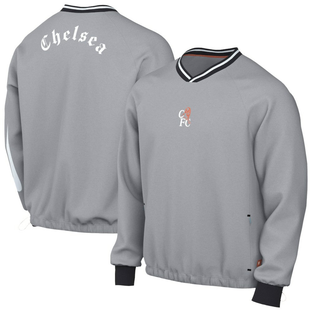 Chelsea 2025/26 Academy Shell Pullover Gray - Nike discount