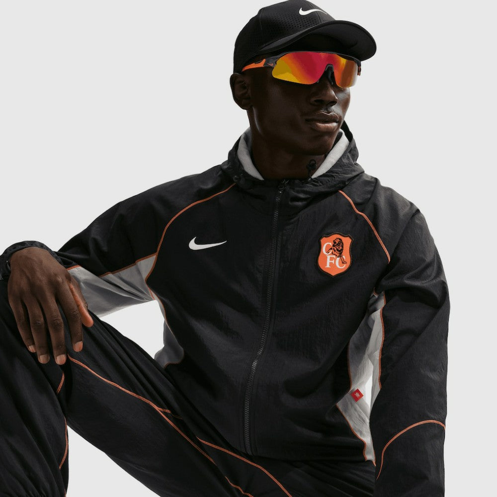 Chelsea Strike+ Water-Repellent Full-Zip Hoodie Gray - Nike cheap