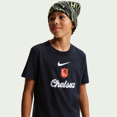 Chelsea Youth Crest T-Shirt Black - Nike online