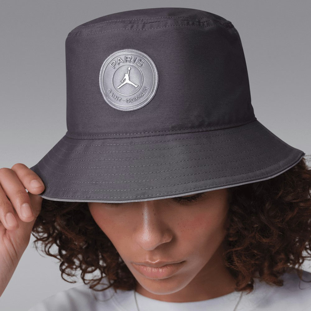 Paris Saint-Germain Jordan Brand Unisex Apex Bucket Hat Dark Grey - Jordan on sale