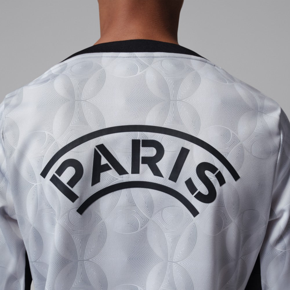 Paris Saint-Germain Jordan Brand Youth Long Sleeve Pre-Match Dri-FIT Top Gray - Jordan on sale