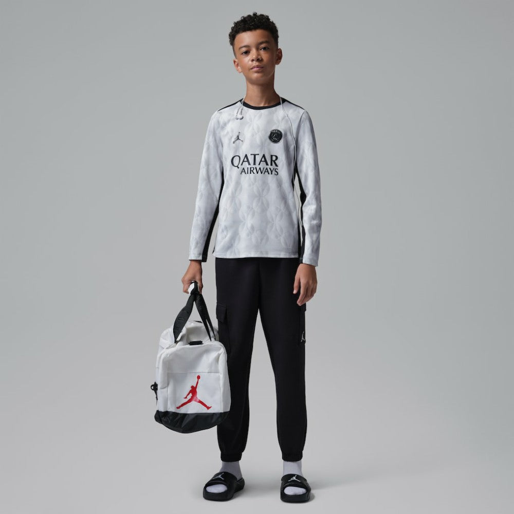 Paris Saint-Germain Jordan Brand Youth Long Sleeve Pre-Match Dri-FIT Top Gray - Jordan on sale