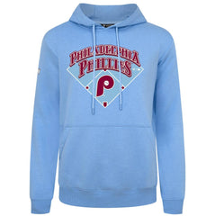 Philadelphia Phillies Levelwear Phantastic Podium Pullover Hoodie - Light Blue Hoodies