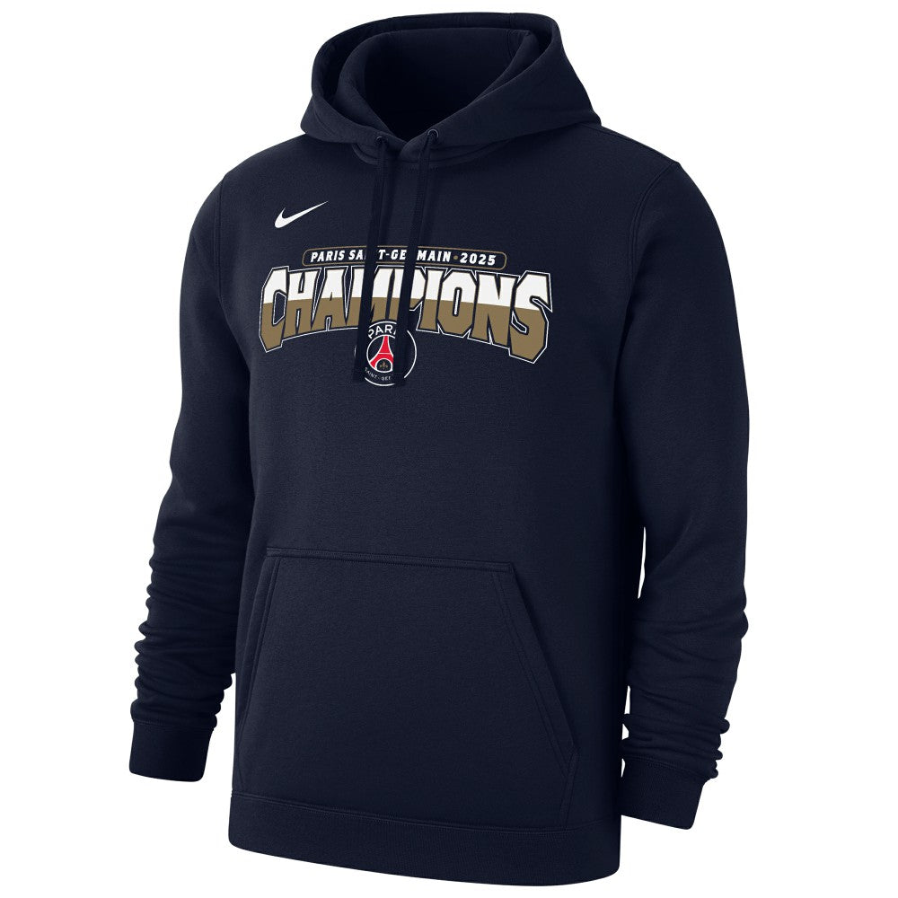 Paris Saint-Germain 2025 Champions League Winners Club Pullover Hoodie Navy - Nike sale