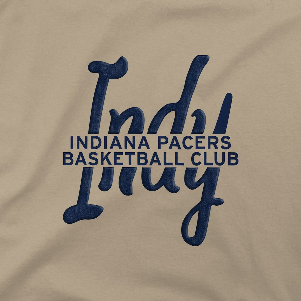 Indiana Pacers Stadium Essentials Unisex Urban T-Shirt Tan