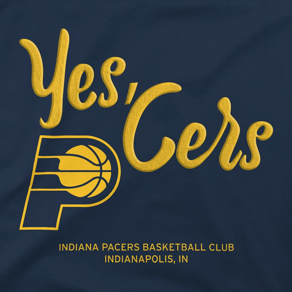 Indiana Pacers Stadium Essentials Unisex Urban T-Shirt Navy