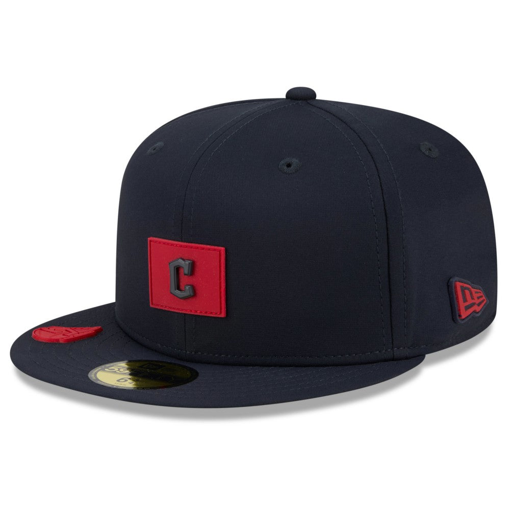Cleveland Guardians New Era 2026 Clubhouse 59FIFTY Fitted Hat - Navy Hats