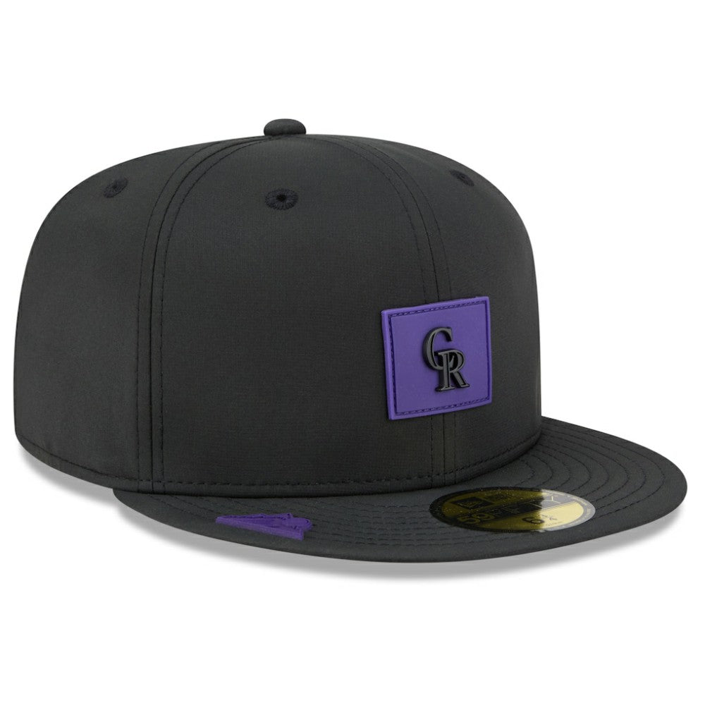 Colorado Rockies New Era 2026 Clubhouse 59FIFTY Fitted Hat - Black Hats