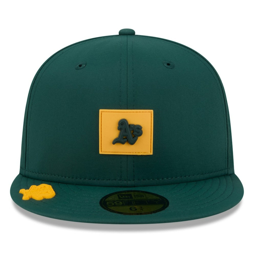 Athletics New Era 2026 Clubhouse 59FIFTY Fitted Hat - Green Hats