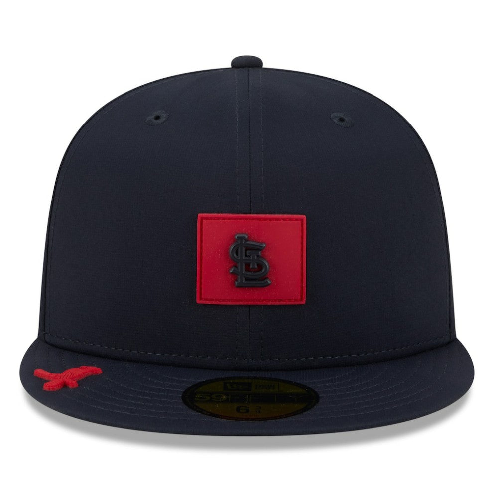 St. Louis Cardinals New Era 2026 Clubhouse 59FIFTY Fitted Hat - Navy Hats