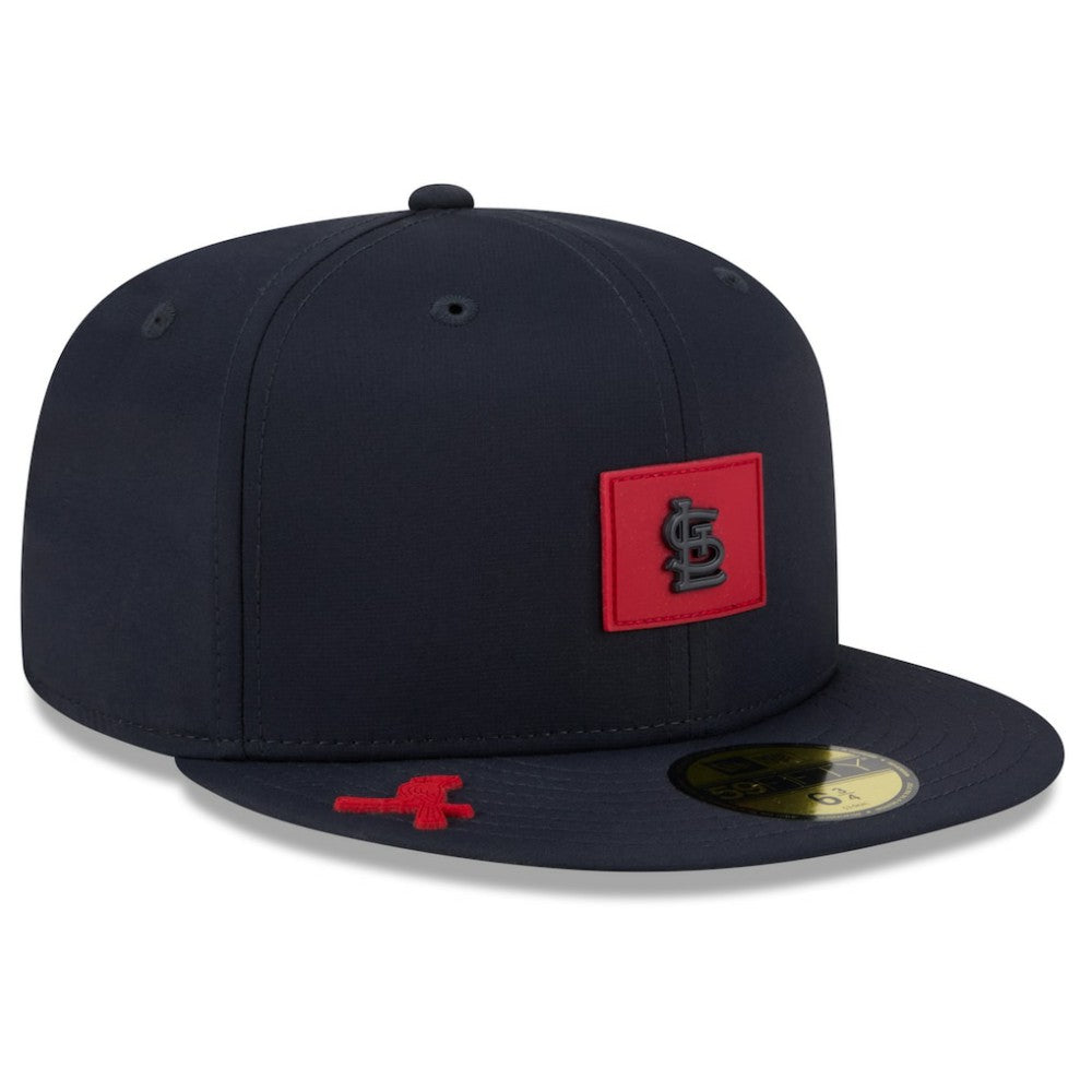 St. Louis Cardinals New Era 2026 Clubhouse 59FIFTY Fitted Hat - Navy Hats
