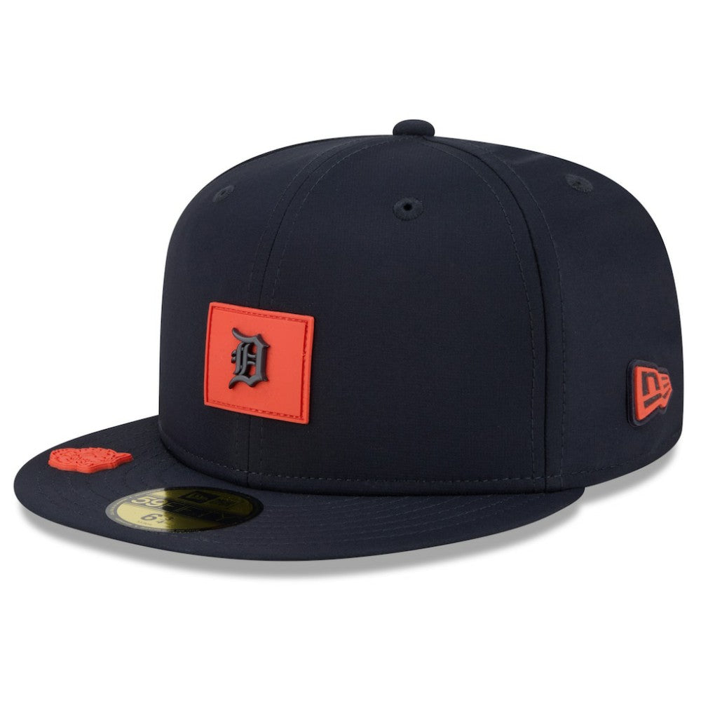 Detroit Tigers New Era 2026 Clubhouse 59FIFTY Fitted Hat - Navy Hats