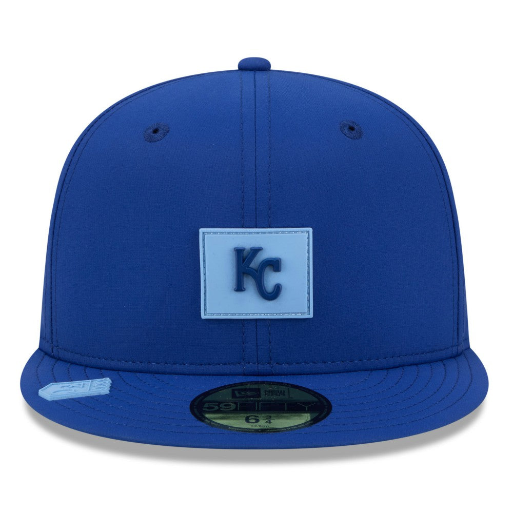 Kansas City Royals New Era 2026 Clubhouse 59FIFTY Fitted Hat - Royal Hats