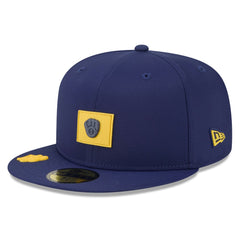 Milwaukee Brewers New Era 2026 Clubhouse 59FIFTY Fitted Hat - Navy Hats