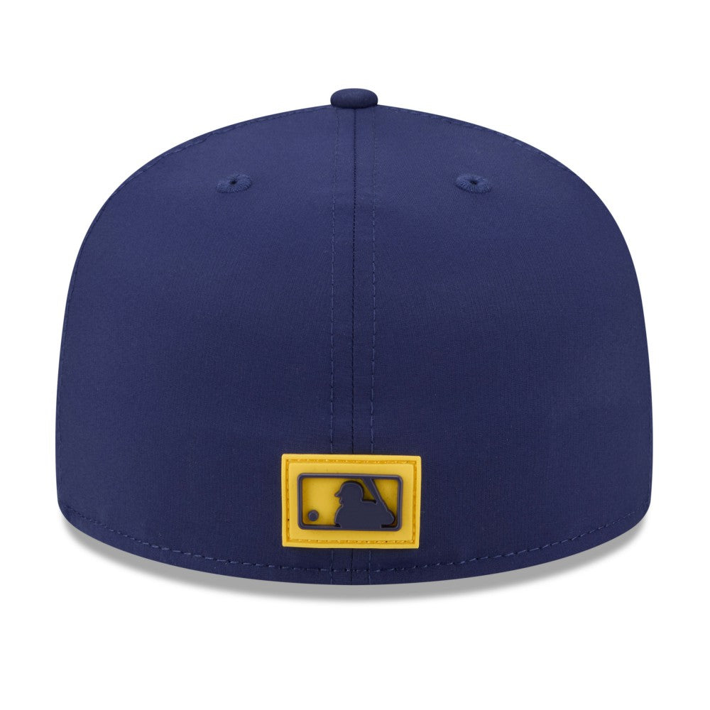 Milwaukee Brewers New Era 2026 Clubhouse 59FIFTY Fitted Hat - Navy Hats