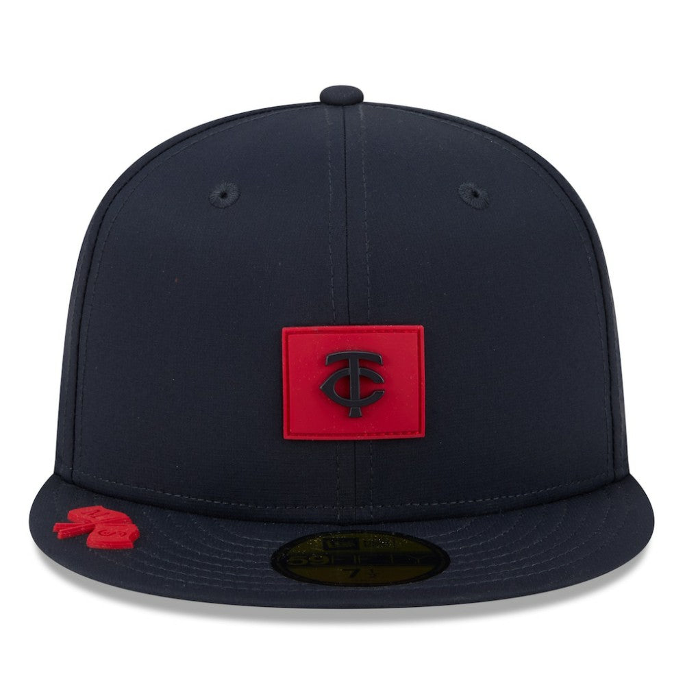 Minnesota Twins New Era 2026 Clubhouse 59FIFTY Fitted Hat - Navy Hats