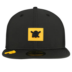 Pittsburgh Pirates New Era 2026 Clubhouse Alternate 59FIFTY Fitted Hat - Black Hats