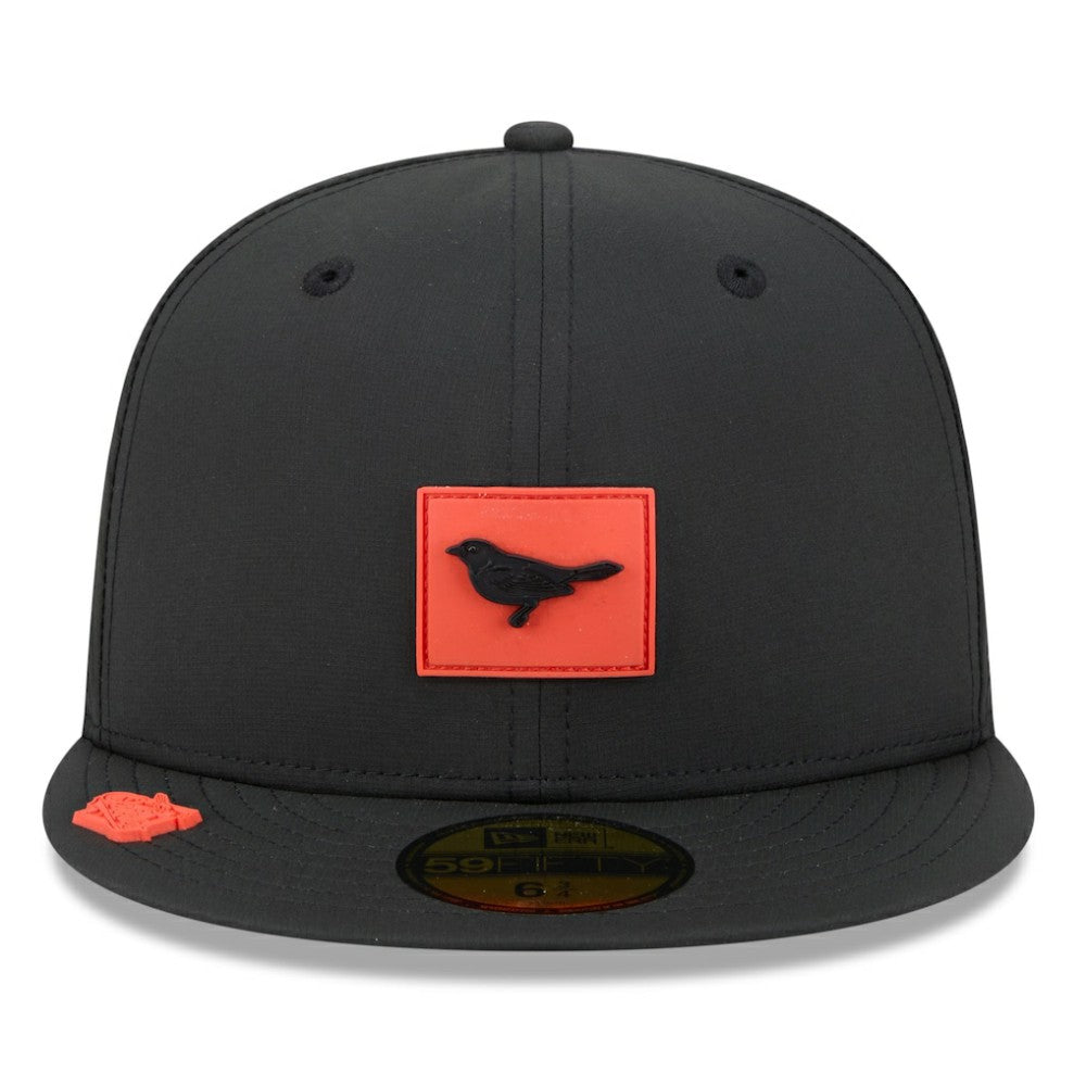 Baltimore Orioles New Era 2026 Clubhouse Alternate 59FIFTY Fitted Hat - Black Hats