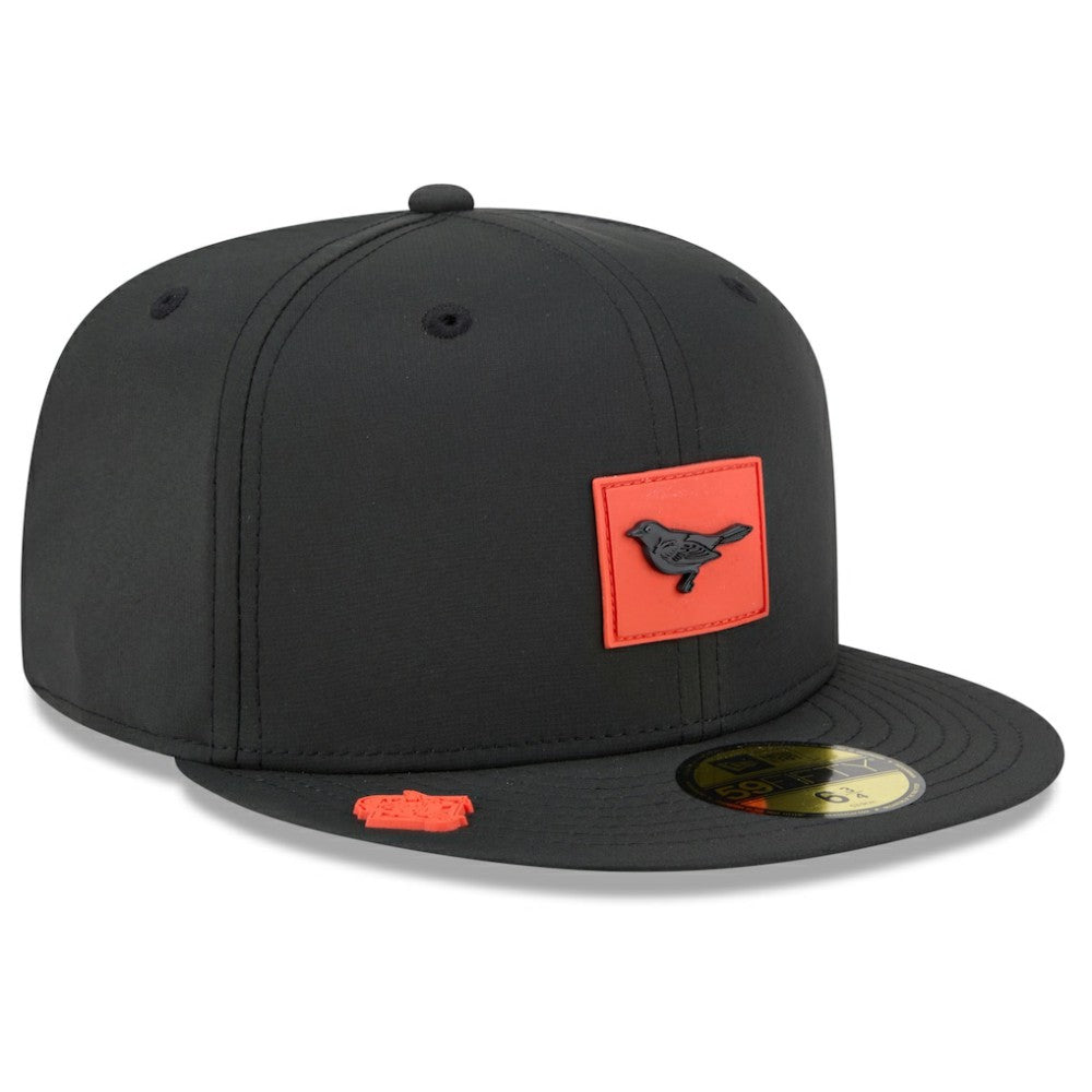 Baltimore Orioles New Era 2026 Clubhouse Alternate 59FIFTY Fitted Hat - Black Hats