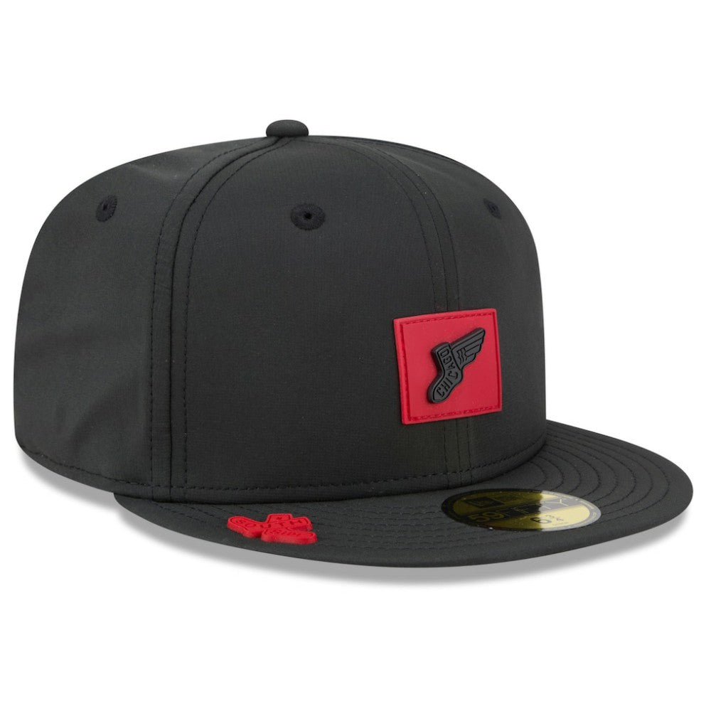 Chicago White Sox New Era 2026 Clubhouse Alternate 59FIFTY Fitted Hat - Black Hats