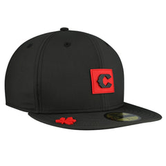Cincinnati Reds New Era 2026 Clubhouse Alternate 59FIFTY Fitted Hat - Black Hats